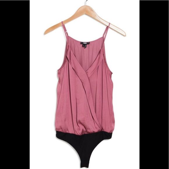 - Paige cienna surplice neck bodysuit size S, NWT - Picture 4 of 11